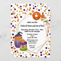 Halloween Candies and Treats Halloween Invitation