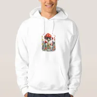 Cottagecore Aesthetic Mushroom Goblincore Minimal  Hoodie