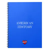 Maggie Heart Blue Notebook