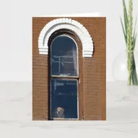Dog in Window Card
