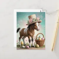Adorable Easter Foal Postcard