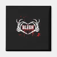 Bloody Breakdown, Skeleton Heart Hands Emo, Metalc Magnet