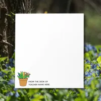 Teacher Notepad with Name Personalization 