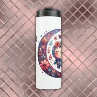 Mystical Boho Magic Maroon | Thermal Tumbler