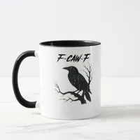 F-Caw-F Funny Crow Mug