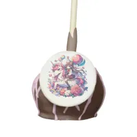 Anime Girl on Unicorn Birthday  Cake Pops