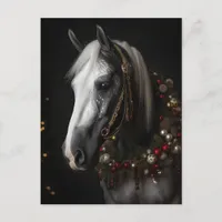 Christmas Horse Postcard