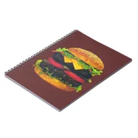 Double Deluxe Hamburger with Cheese Notebook