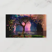 *~* AP82 Ethereal  QR TREE Fantasy Business Card