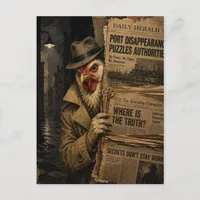 The Rooster Detective Postcard