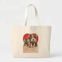 Valentine Why All The Fuss? Large Tote Bag