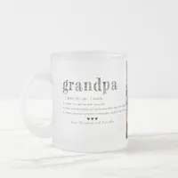 Love You Grandpa Mug |Two Photo Handwritten Coffee