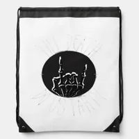 Till Death Do Us Party Classic Drawstring Bag