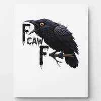 F Caw F Retro Classic Plaque
