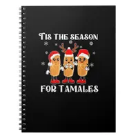 Tis Season For Tamales Squad Costume Mexican Chris Notebook