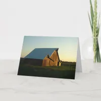 Red Barn Card