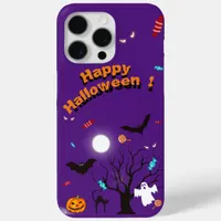 Funny Halloween creatures and candies  iPhone 15 Pro Max Case