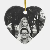 Daddy's Girl Christmas Photo  Ornament Keepsake