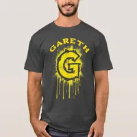 Bold & Urban - Graffiti G Monogram Initial T-Shirt