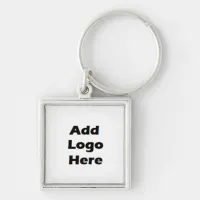 Add Your Business Logo Here Keychain