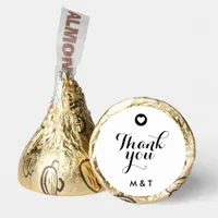 Minimalist Elegant Script Thank You Wedding Favor