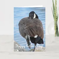 Canada Goose, Happy Father's Day! Card