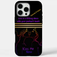 Women enjoying friendship in love iPhone 16 pro max case