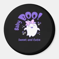 Cute Halloween Pregnancy Announcement Magnet