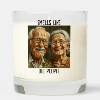 Smells like Old People | Funny Aging Humor Scented Candle