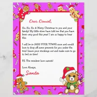 Personalized Letter from Santa Claus