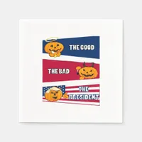 Trumpkin President Halloween Napkins
