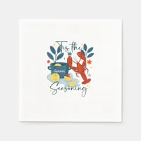 Tis The Season Christmas Quote Napkins