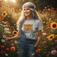 Retro 1960s Former Flower Child T-Shirt