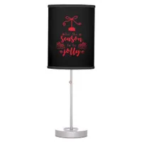 Christmas Calligraphy - Tis The Season Table Lamp