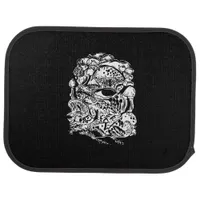 Cottagecore Aesthetic Frog Mushroom Goblincore Cre Car Floor Mat