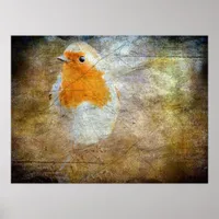 Robin Grunge Poster