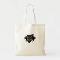 Medieval Sun Engraving - Whimsigoth Aesthetic - Wh Tote Bag