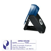 Portable Open House Date Time Trodat Mobile Printy Pocket Stamp