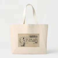 The Talk of the Farm Large Tote Bag