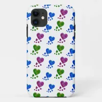 Colorful & Cute Hearts Phone Case