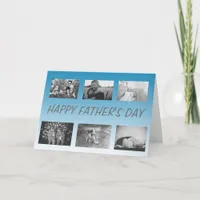 Happy Father's Day, personalized Photos Card