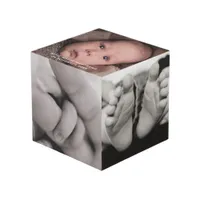 Modern Template Baby Family Photos Cube