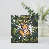 Children's Personalized Birthday Card