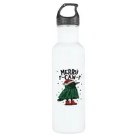 Merry F-Caw-F Essential Minimal Clean Stainless Steel Water Bottle