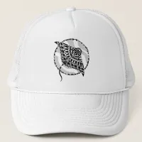 Manta Ray Cool Tribal Ocean Design Trucker Hat