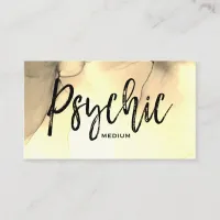 *~* Psychic Medium Reader Metaphysical  Watercolor Business Card