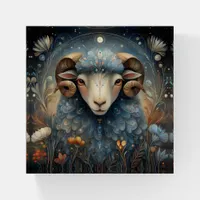 Aries Ram Zodiac Astrology Celestial Birthday Paperweight