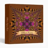 Fractal Florets Hearts Album Binder