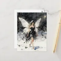 Winter Fairy  Postcard