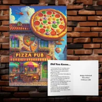 National Pizza Day | Funny food Holidays  Card